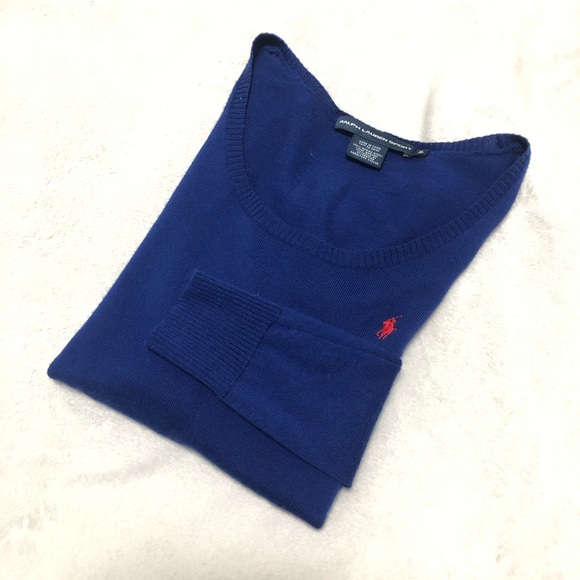 RALPH LAUREN Merino THIN KNIT CREW SWEATER XL - Picture 7 of 7